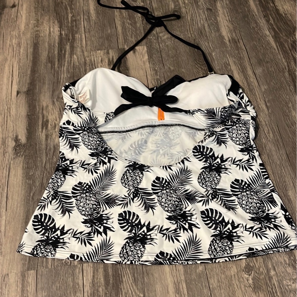 Arizona Jean co. Womens Pineapple Bikini Set size XL - Picture 5 of 8